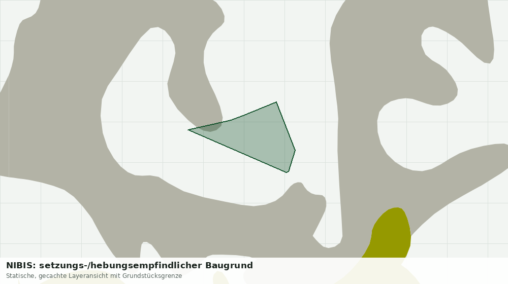 Statische Kartenansicht: NIBIS: setzungs-/hebungsempfindlicher Baugrund