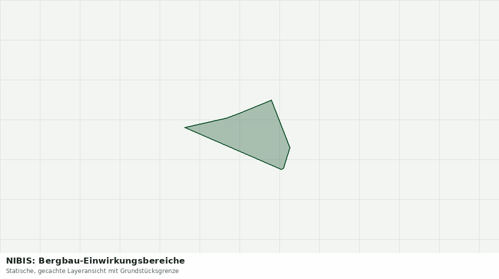 Statische Kartenansicht: NIBIS: Bergbau-Einwirkungsbereiche