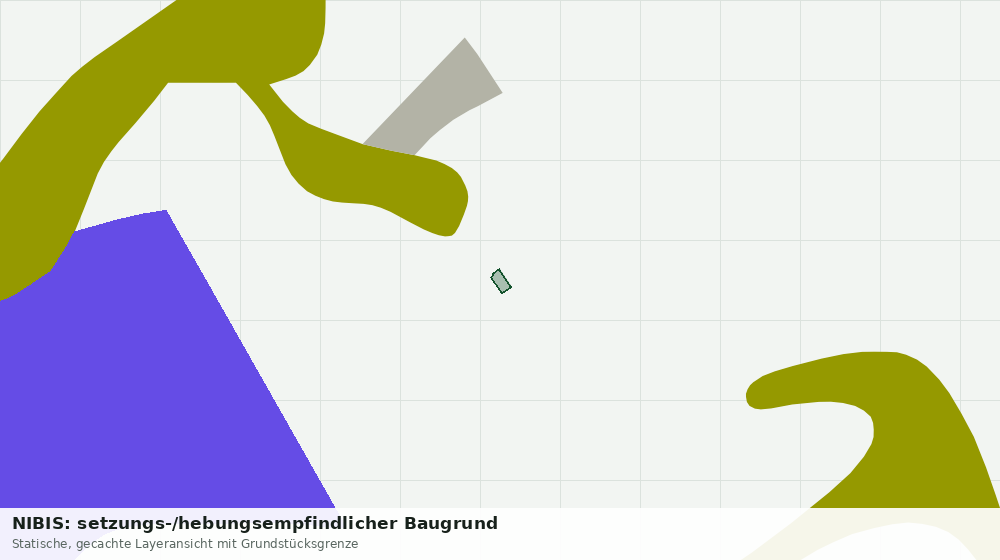 Statische Kartenansicht: NIBIS: setzungs-/hebungsempfindlicher Baugrund