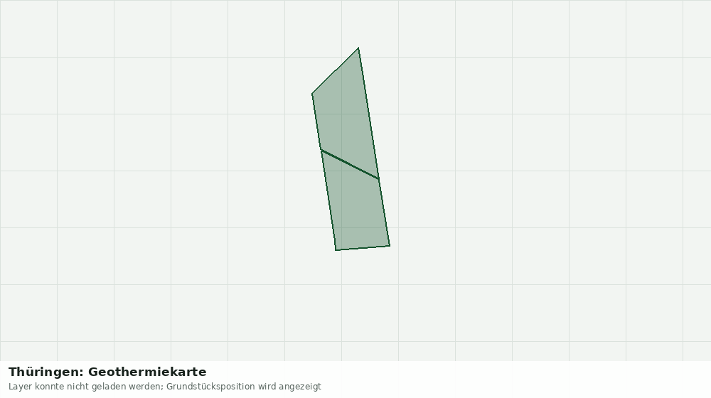 Statische Kartenansicht: Thüringen: Geothermiekarte