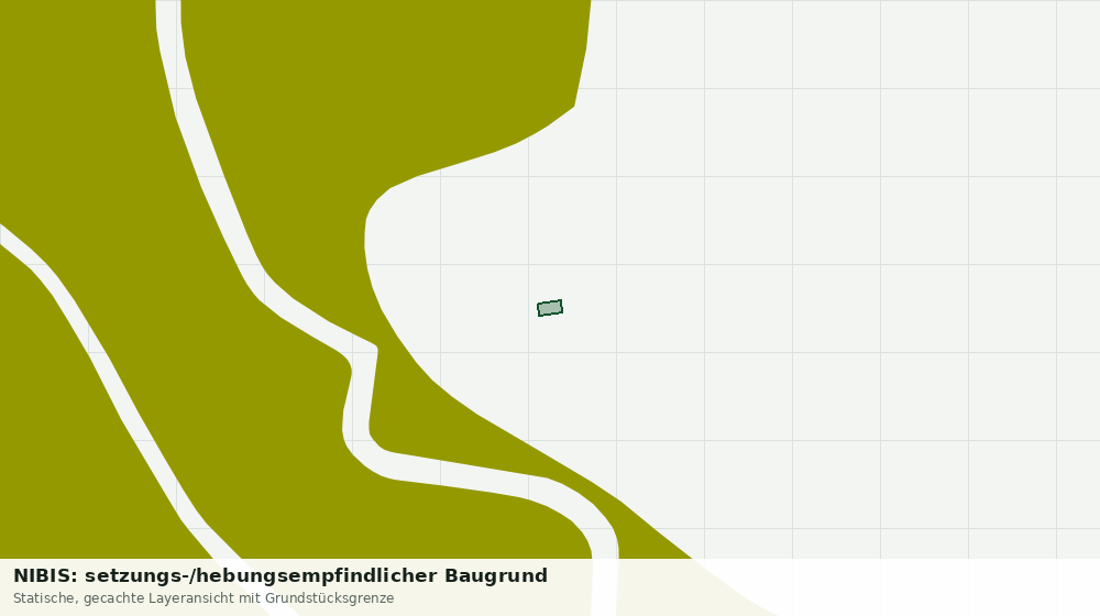 Statische Kartenansicht: NIBIS: setzungs-/hebungsempfindlicher Baugrund