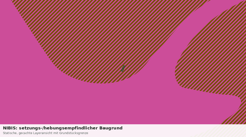 Statische Kartenansicht: NIBIS: setzungs-/hebungsempfindlicher Baugrund
