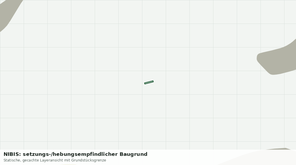 Statische Kartenansicht: NIBIS: setzungs-/hebungsempfindlicher Baugrund
