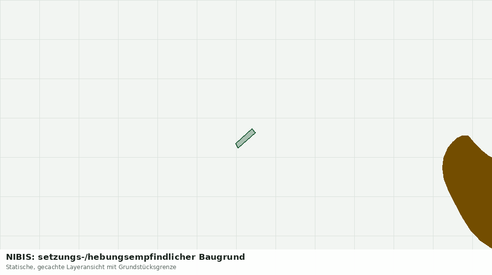 Statische Kartenansicht: NIBIS: setzungs-/hebungsempfindlicher Baugrund