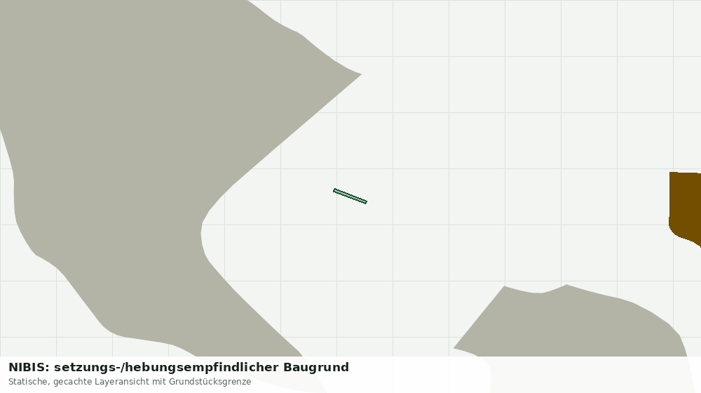 Statische Kartenansicht: NIBIS: setzungs-/hebungsempfindlicher Baugrund