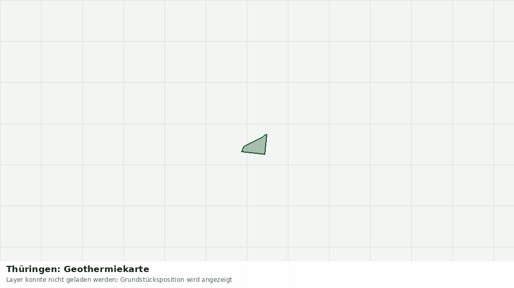 Statische Kartenansicht: Thüringen: Geothermiekarte