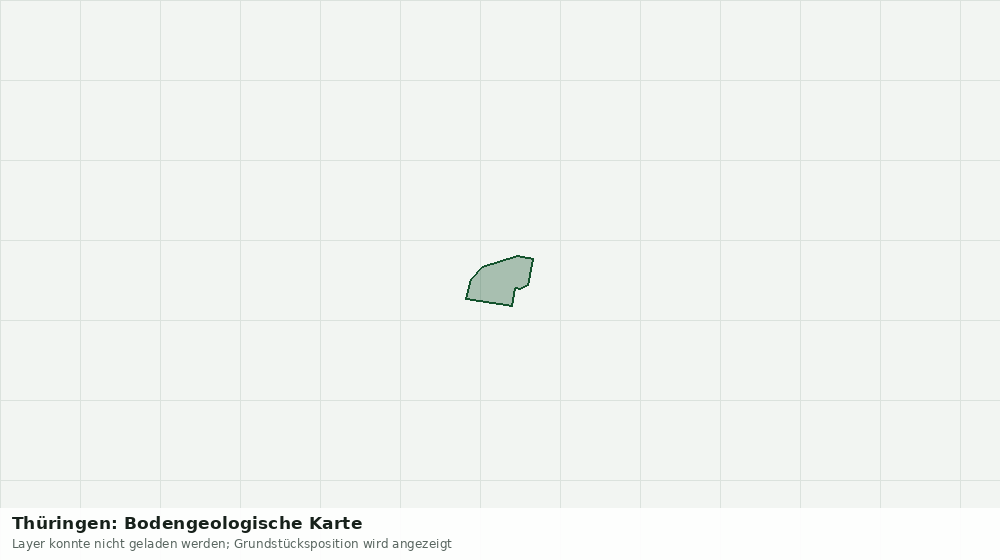 Statische Kartenansicht: Thüringen: Bodengeologische Karte