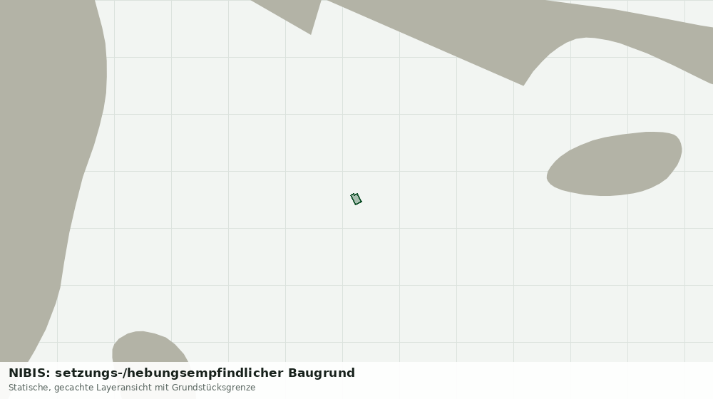 Statische Kartenansicht: NIBIS: setzungs-/hebungsempfindlicher Baugrund