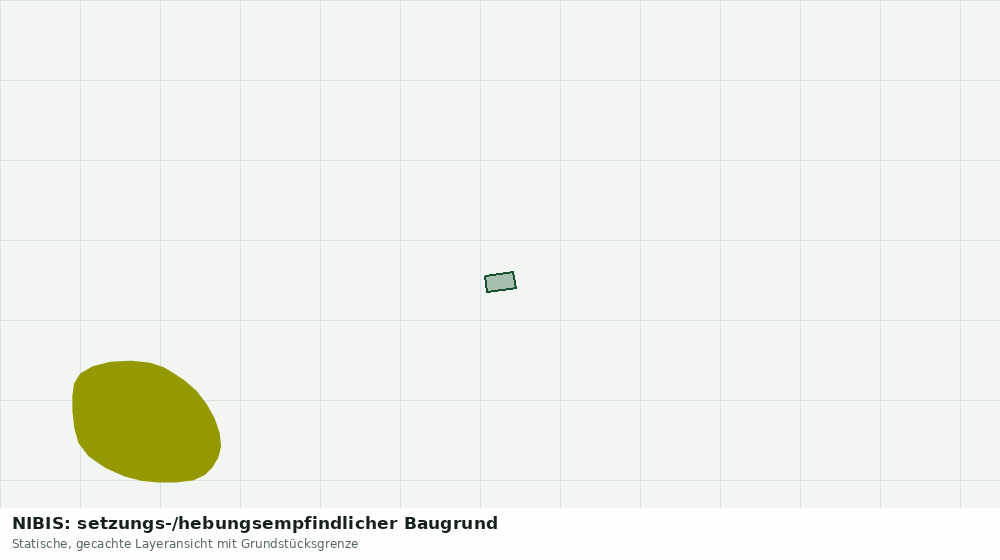 Statische Kartenansicht: NIBIS: setzungs-/hebungsempfindlicher Baugrund