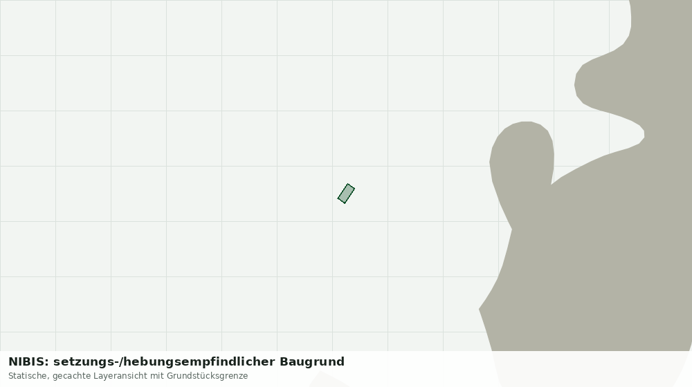 Statische Kartenansicht: NIBIS: setzungs-/hebungsempfindlicher Baugrund