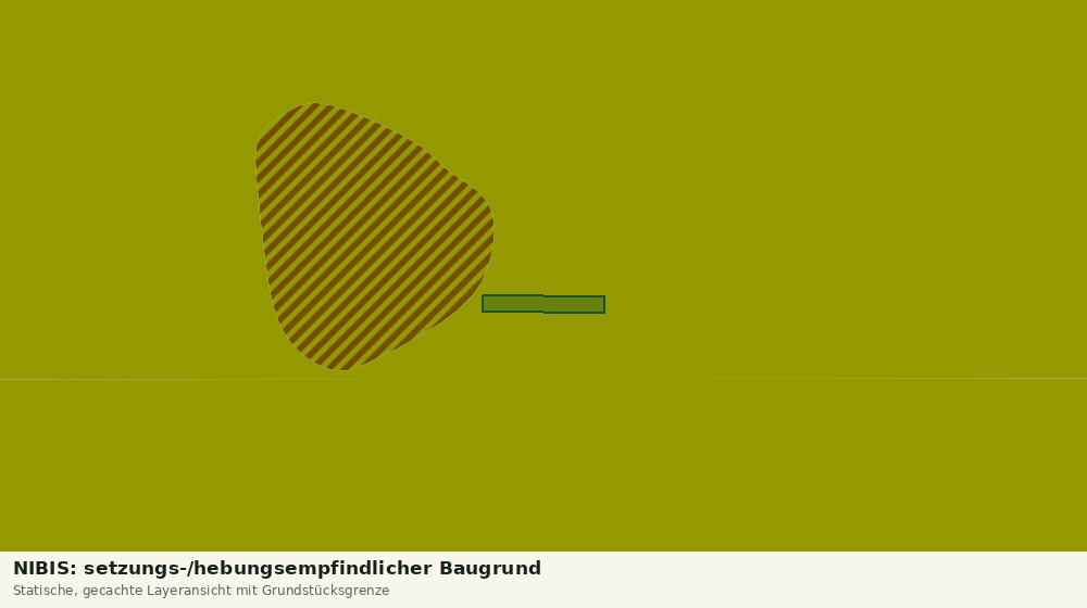 Statische Kartenansicht: NIBIS: setzungs-/hebungsempfindlicher Baugrund