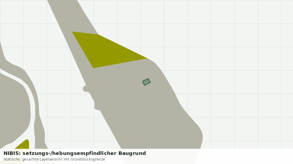 Statische Kartenansicht: NIBIS: setzungs-/hebungsempfindlicher Baugrund