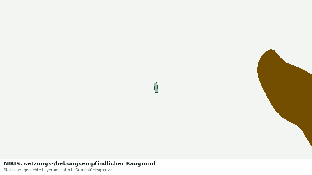 Statische Kartenansicht: NIBIS: setzungs-/hebungsempfindlicher Baugrund
