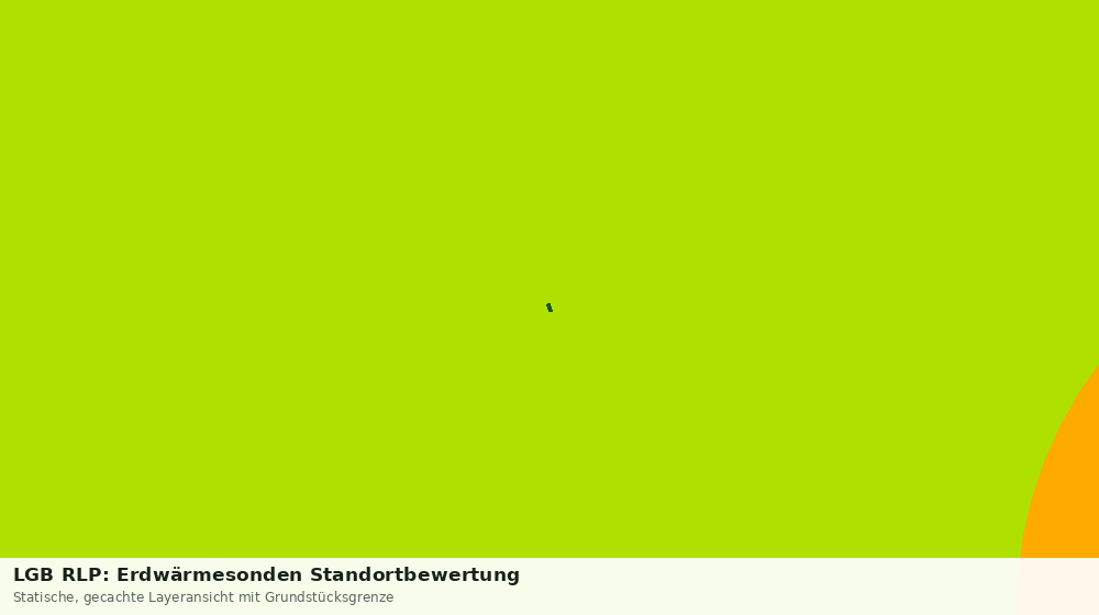 Statische Kartenansicht: LGB RLP: Erdwärmesonden Standortbewertung