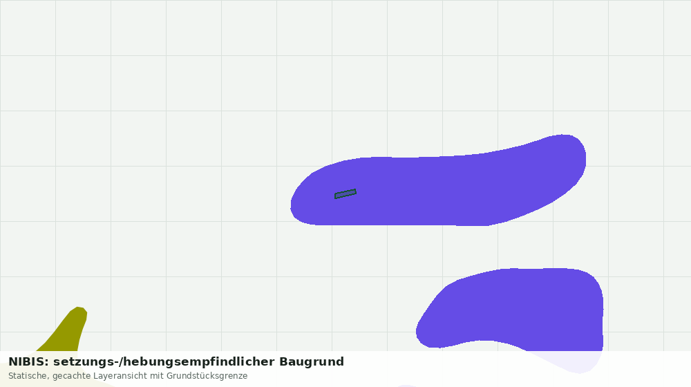 Statische Kartenansicht: NIBIS: setzungs-/hebungsempfindlicher Baugrund