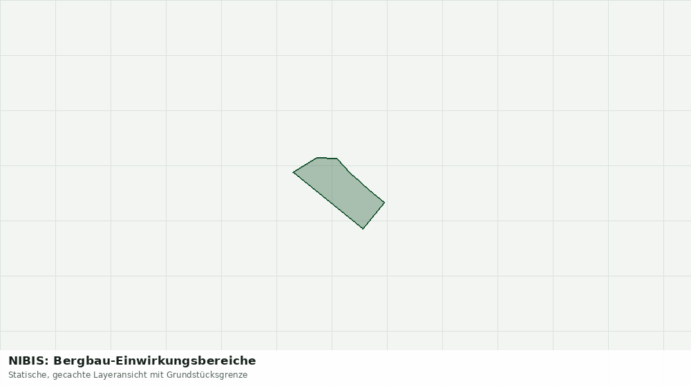 Statische Kartenansicht: NIBIS: Bergbau-Einwirkungsbereiche