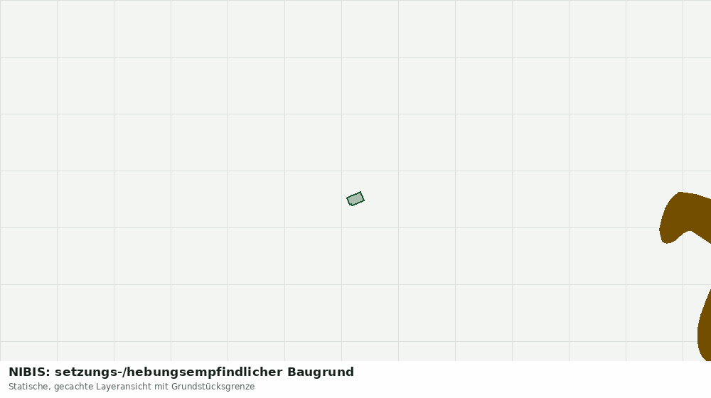 Statische Kartenansicht: NIBIS: setzungs-/hebungsempfindlicher Baugrund