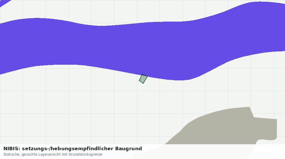 Statische Kartenansicht: NIBIS: setzungs-/hebungsempfindlicher Baugrund