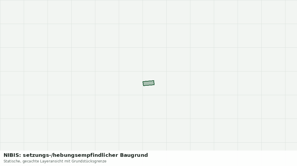 Statische Kartenansicht: NIBIS: setzungs-/hebungsempfindlicher Baugrund