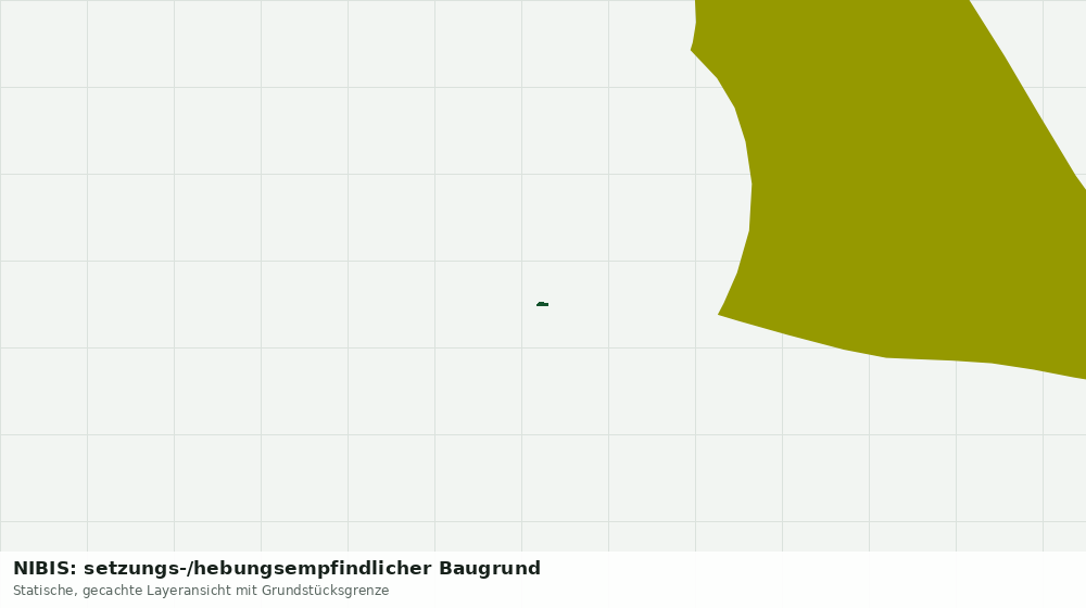 Statische Kartenansicht: NIBIS: setzungs-/hebungsempfindlicher Baugrund