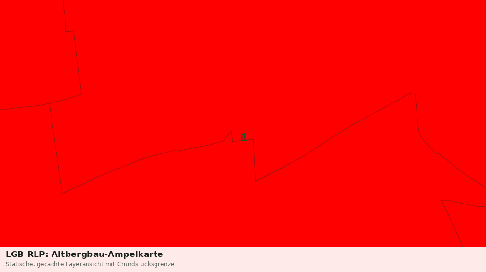 Statische Kartenansicht: LGB RLP: Altbergbau-Ampelkarte
