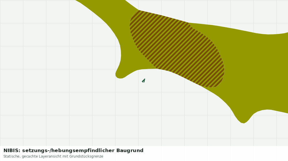 Statische Kartenansicht: NIBIS: setzungs-/hebungsempfindlicher Baugrund