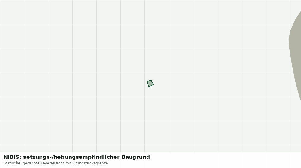 Statische Kartenansicht: NIBIS: setzungs-/hebungsempfindlicher Baugrund