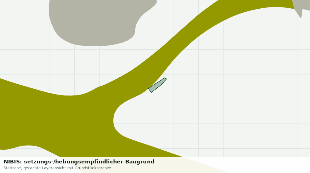 Statische Kartenansicht: NIBIS: setzungs-/hebungsempfindlicher Baugrund