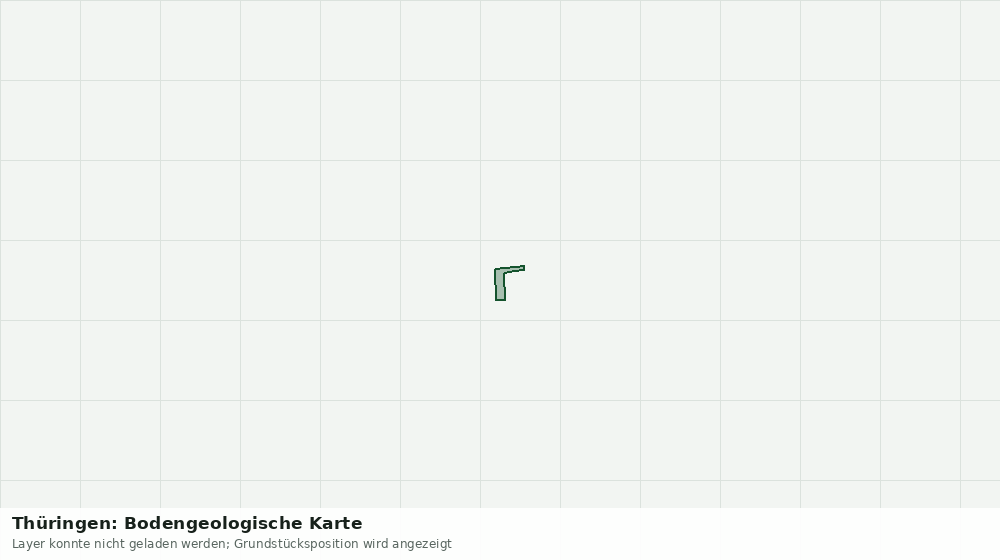 Statische Kartenansicht: Thüringen: Bodengeologische Karte