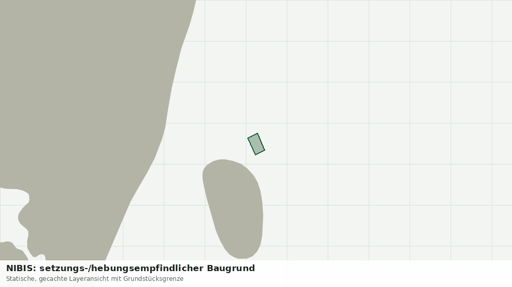 Statische Kartenansicht: NIBIS: setzungs-/hebungsempfindlicher Baugrund