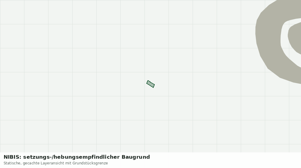 Statische Kartenansicht: NIBIS: setzungs-/hebungsempfindlicher Baugrund