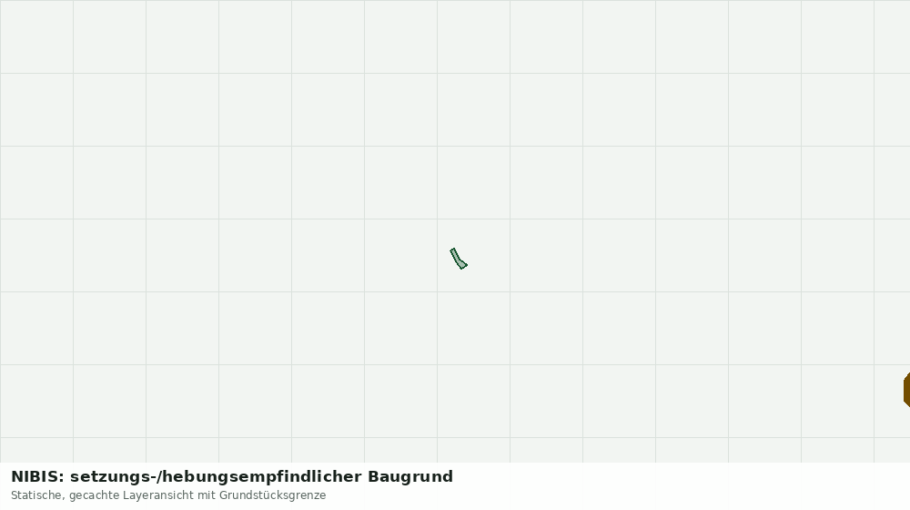 Statische Kartenansicht: NIBIS: setzungs-/hebungsempfindlicher Baugrund