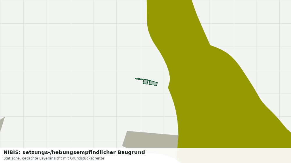 Statische Kartenansicht: NIBIS: setzungs-/hebungsempfindlicher Baugrund