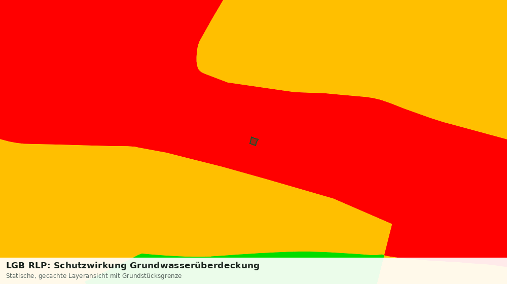 Statische Kartenansicht: LGB RLP: Schutzwirkung Grundwasserüberdeckung