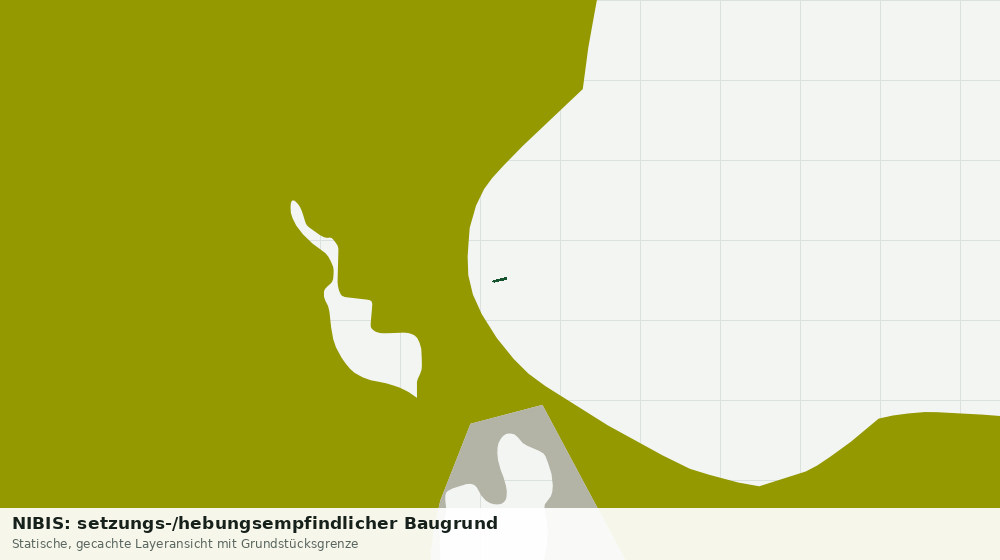 Statische Kartenansicht: NIBIS: setzungs-/hebungsempfindlicher Baugrund
