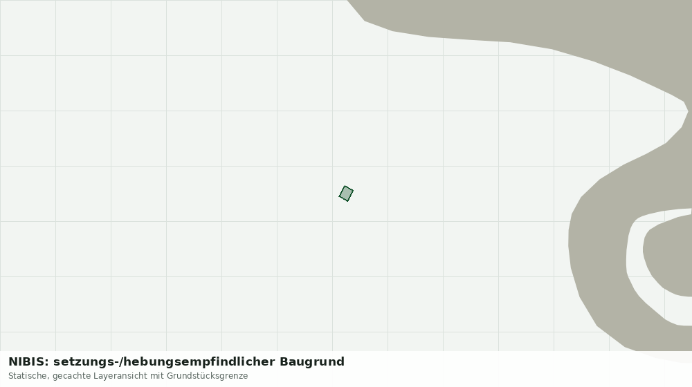 Statische Kartenansicht: NIBIS: setzungs-/hebungsempfindlicher Baugrund