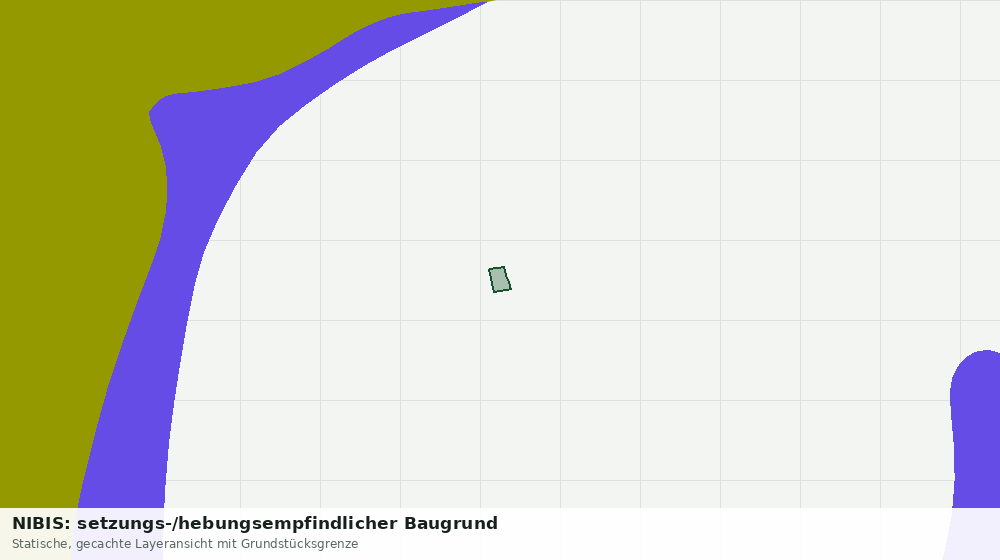 Statische Kartenansicht: NIBIS: setzungs-/hebungsempfindlicher Baugrund