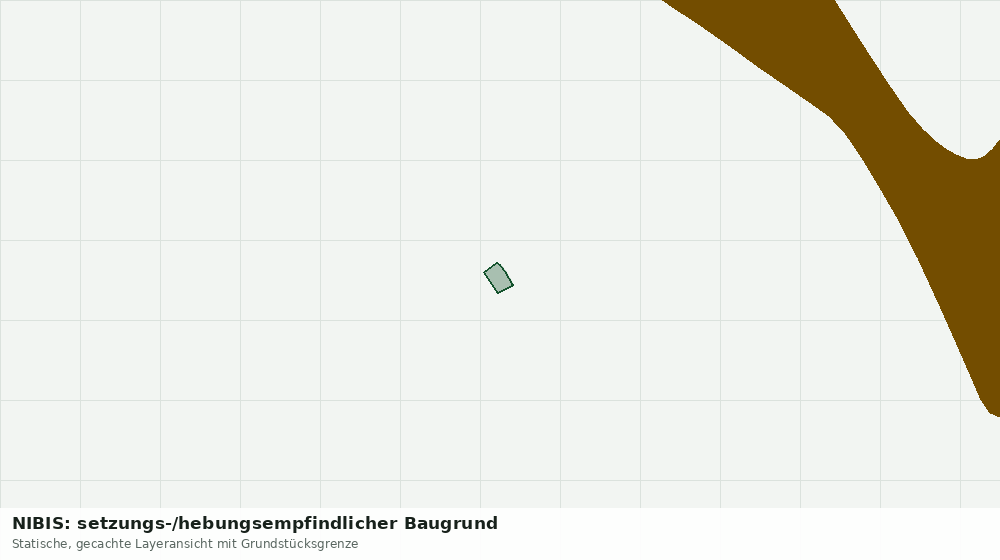Statische Kartenansicht: NIBIS: setzungs-/hebungsempfindlicher Baugrund