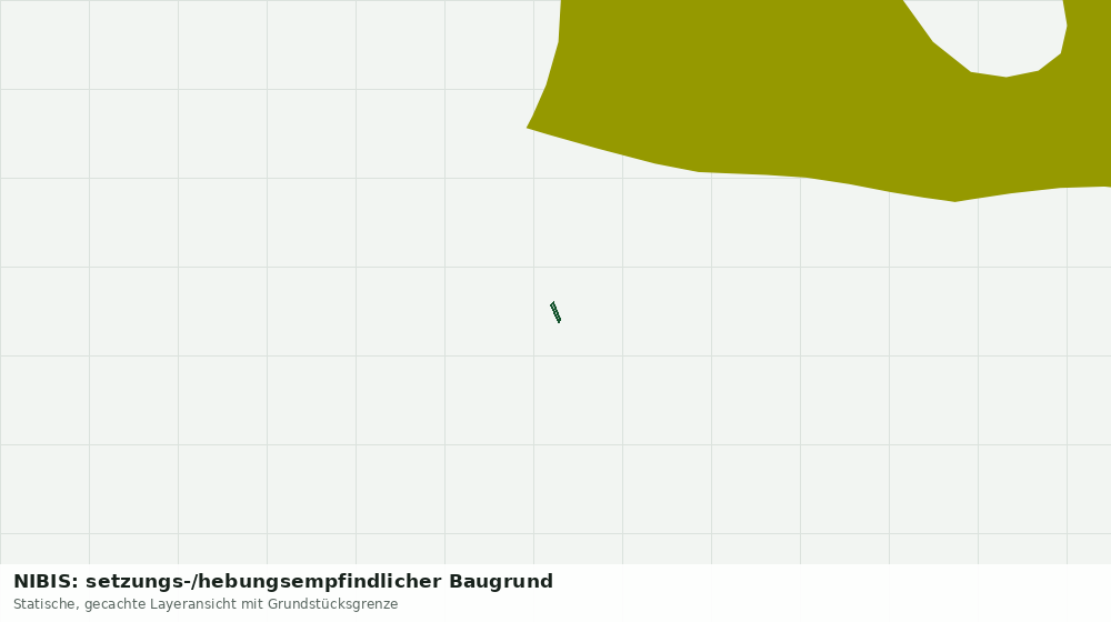 Statische Kartenansicht: NIBIS: setzungs-/hebungsempfindlicher Baugrund