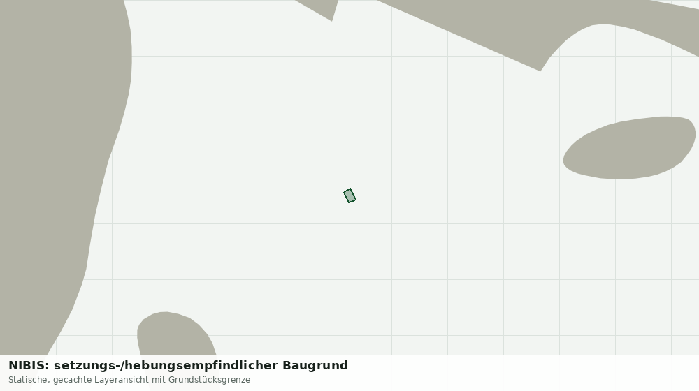 Statische Kartenansicht: NIBIS: setzungs-/hebungsempfindlicher Baugrund