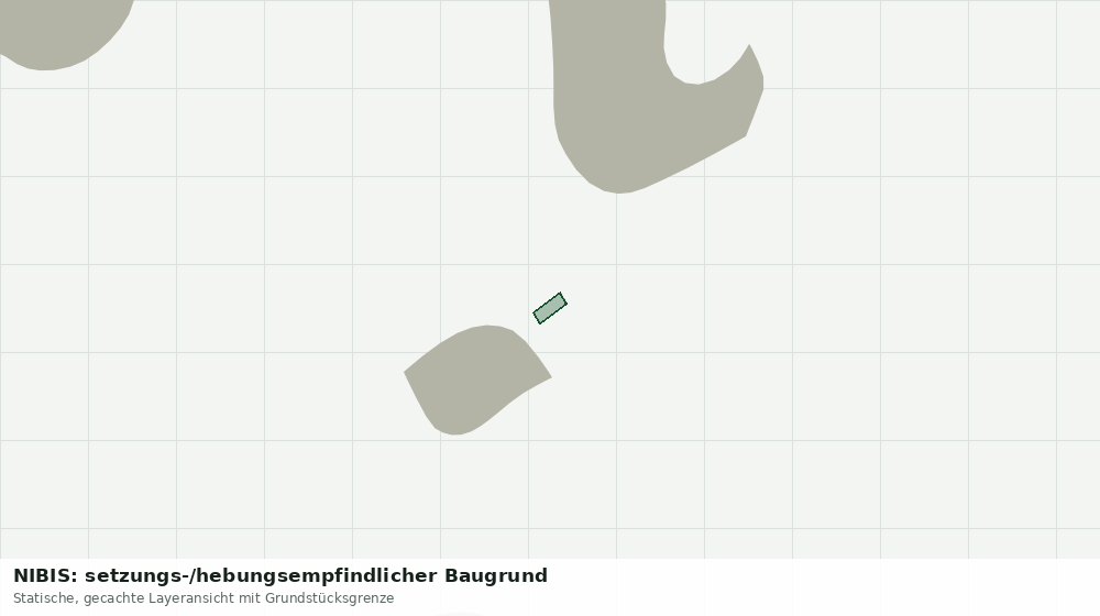 Statische Kartenansicht: NIBIS: setzungs-/hebungsempfindlicher Baugrund