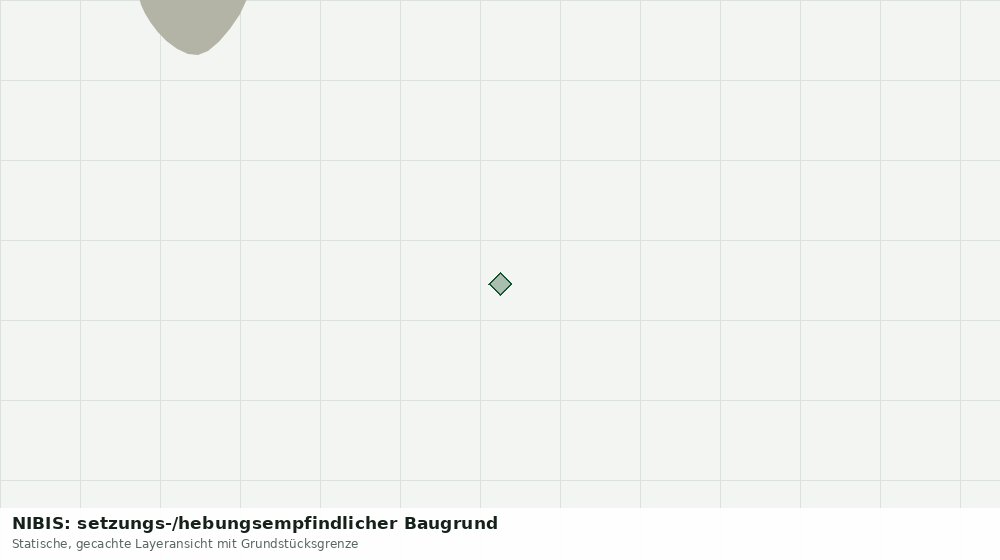 Statische Kartenansicht: NIBIS: setzungs-/hebungsempfindlicher Baugrund