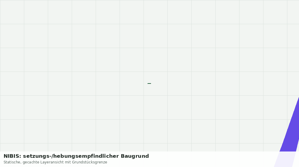 Statische Kartenansicht: NIBIS: setzungs-/hebungsempfindlicher Baugrund