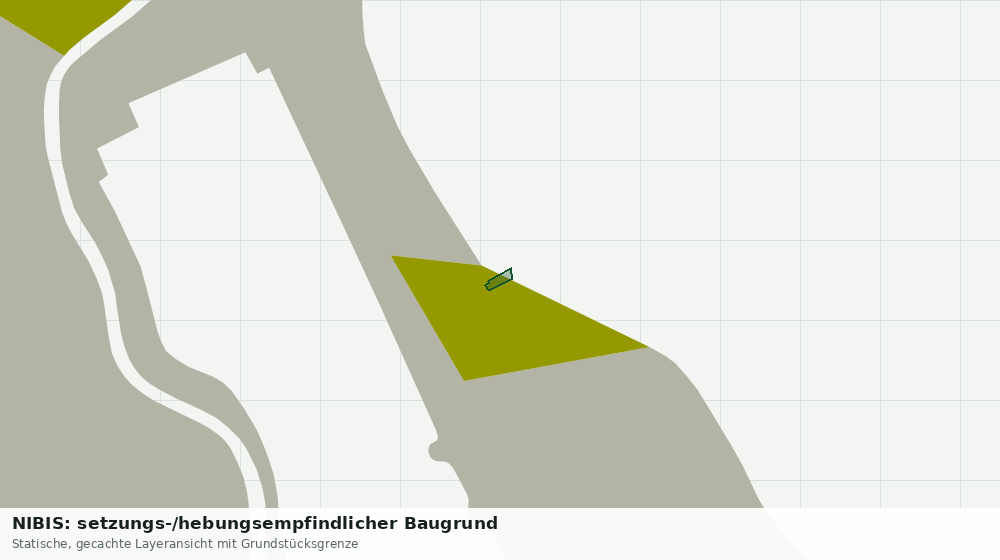 Statische Kartenansicht: NIBIS: setzungs-/hebungsempfindlicher Baugrund