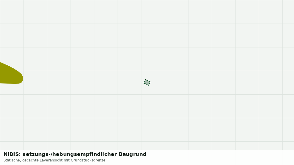 Statische Kartenansicht: NIBIS: setzungs-/hebungsempfindlicher Baugrund