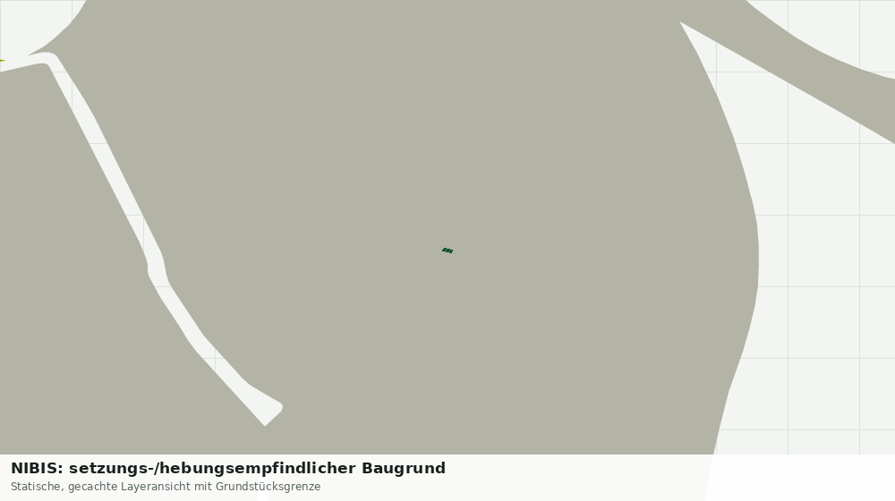 Statische Kartenansicht: NIBIS: setzungs-/hebungsempfindlicher Baugrund