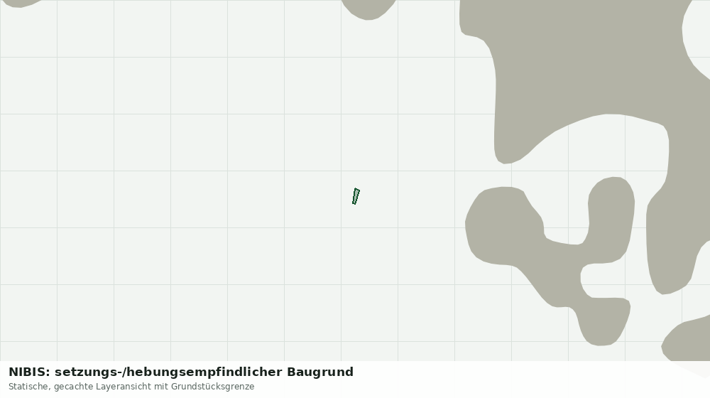 Statische Kartenansicht: NIBIS: setzungs-/hebungsempfindlicher Baugrund