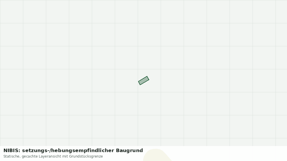 Statische Kartenansicht: NIBIS: setzungs-/hebungsempfindlicher Baugrund