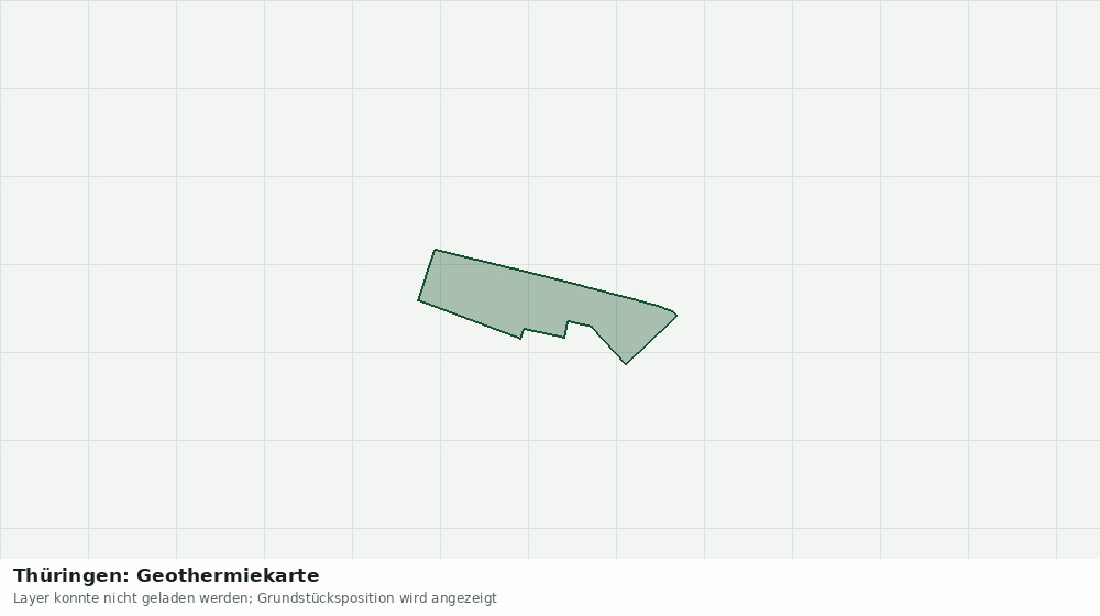 Statische Kartenansicht: Thüringen: Geothermiekarte