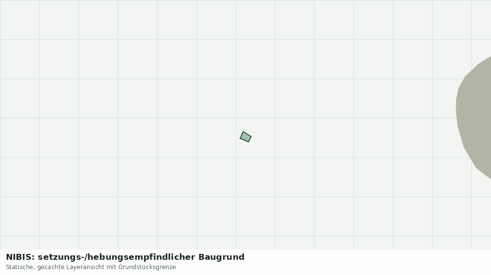 Statische Kartenansicht: NIBIS: setzungs-/hebungsempfindlicher Baugrund